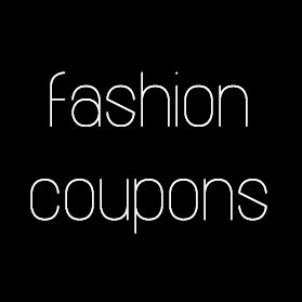 fashion coupons